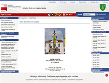 Tablet Screenshot of bip.ostrowmaz.pl
